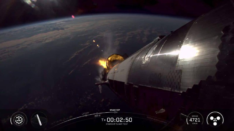 SpaceX успешно провела испытательный полет Starship без серьезных сбоев