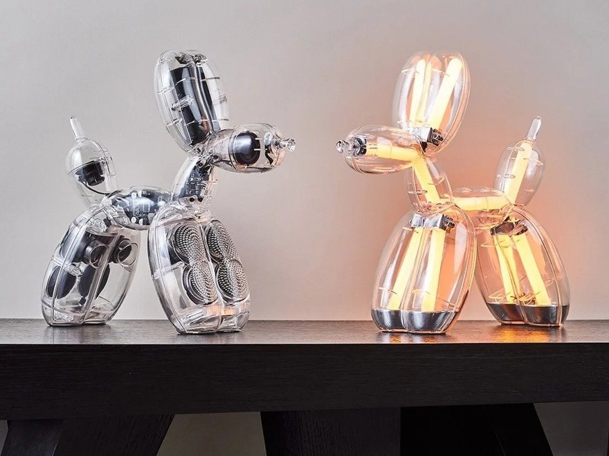 Джефф Кунс превратил свои скульптуры Balloon Dog в умные устройства