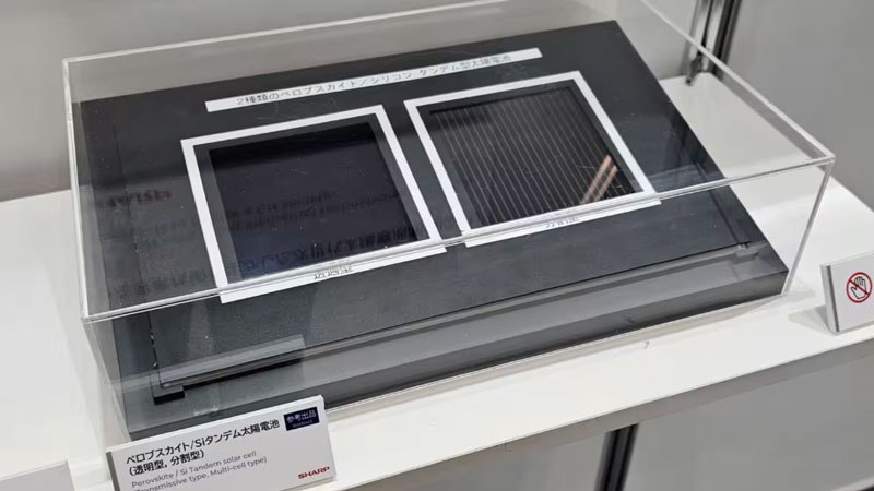 Sharp запустит производство перовскитных солнечных панелей к 2027 году