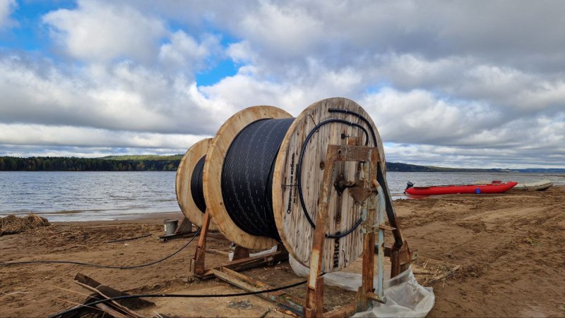 Ростелеком завершил сложный этап строительства ВОЛС TEA NEXT под рекой Камой