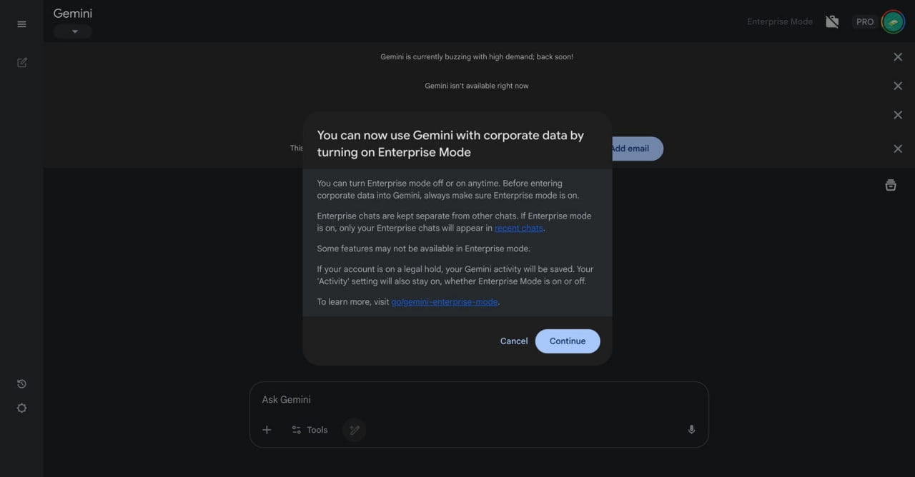 Google готовит крупное обновление Gemini с функциями для бизнеса и креатива