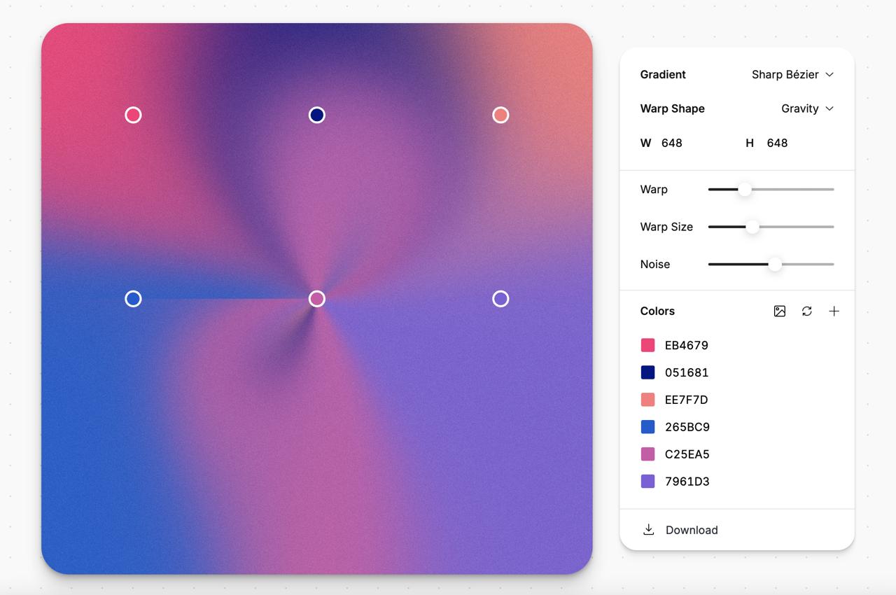 Бесплатный онлайн-конструктор градиентов Photo Gradient